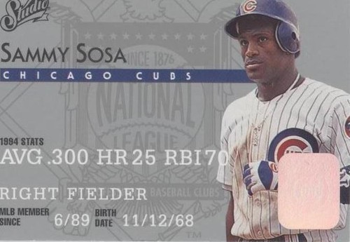 1995 Studio - Sammy Sosa #78
