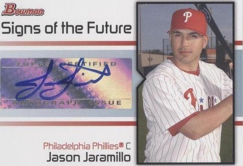 2008 Bowman - Jason Jaramillo #SOF-JJ