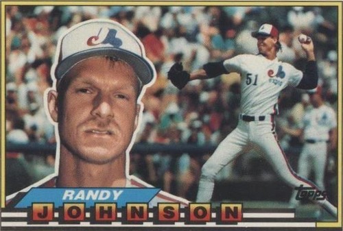 1989 Topps Big - Randy Johnson #287