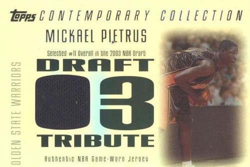 2003-04 Topps Contemporary Collection - Mickael Pietrus #DT-MP