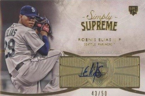 2014 Topps Supreme - Roenis Elias #SSU-RE