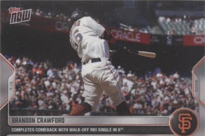 2022 Topps Now - Brandon Crawford #523