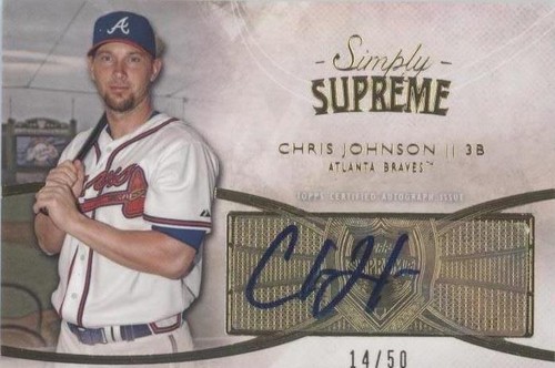 2014 Topps Supreme - Chris Johnson #SSU-CJ
