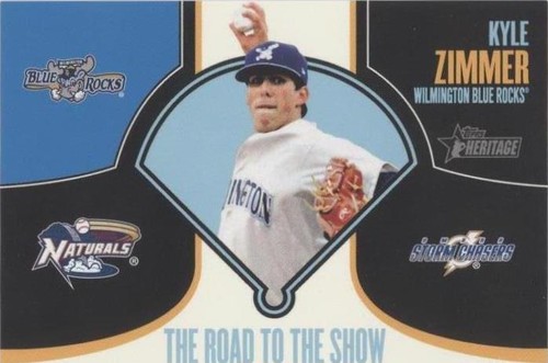 2013 Topps Heritage Minor League Edition - Kyle Zimmer #RTTS-KZ
