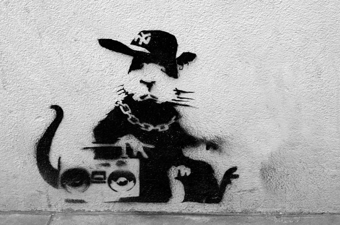 Banksy 絵画 紙本 肉筆 額縁 Banksy 絵画 紙本 肉筆 額縁