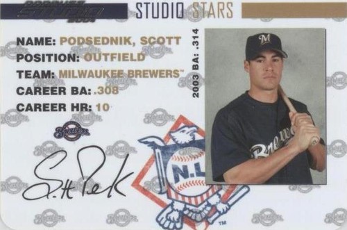 2004 Donruss Studio - Scott Podsednik #SS-46