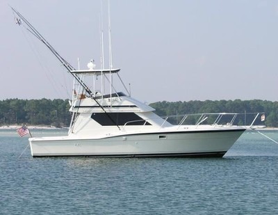 Hatteras Sportfish 38 Great Condition In Navigable Fresh Water Ready to go Fish!
