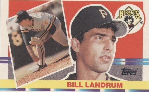 1990 Topps Big - Bill Landrum #164
