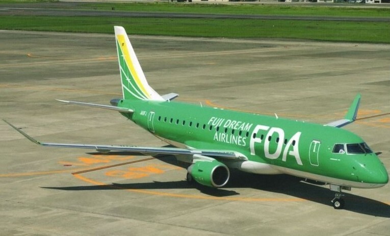 FDA Fuji Dream Airlines Embraer 175 JA11FJ @ Nagoya 2018