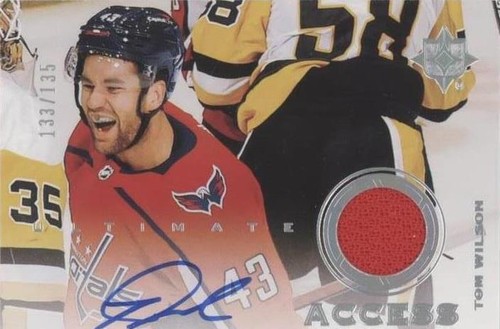 2020-21 Upper Deck Ultimate Collection - Tom Wilson #UAA-TW