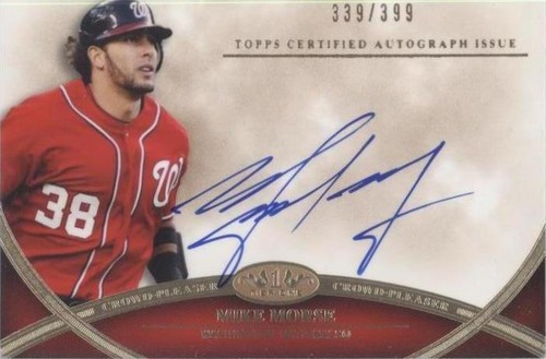 2012 Topps Tier One - Mike Morse #CPA-MMO
