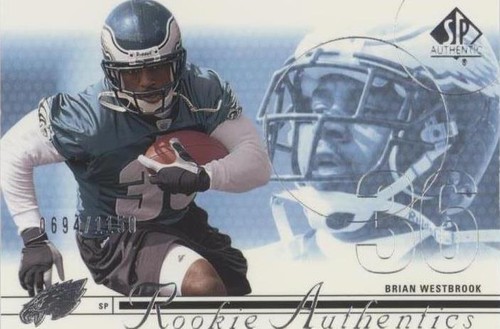2002 SP Authentic Brian Westbrook #157