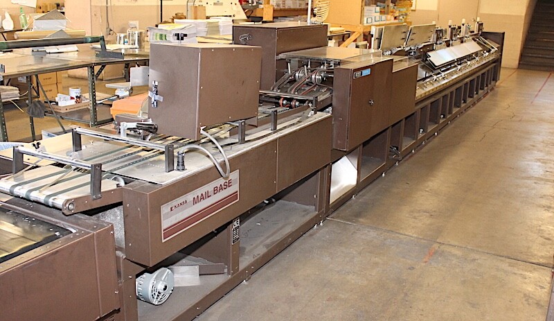 Kansa, Model 4602 (480) five-station inserter refurbished by Kansa in 2012.