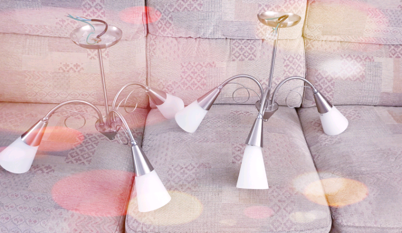3 Chrome Ceiling Lights In Bridgend Gumtree - 3 chrome ceiling lights