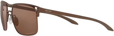 Pre-owned Oakley Holbrook Ti Sunglasses, Satin Toast Frame, Prizm Tungsten Polarized Lens