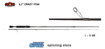 CANNA CRAZY FISH TROUT 6,1" XUL  2 SEZ. AZ DA 1 a 5 GR  AREA TROUT