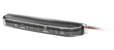 ECCO Electronics E51-ED5051AW Ultra Narrow Directional Warning Light - Amber & W