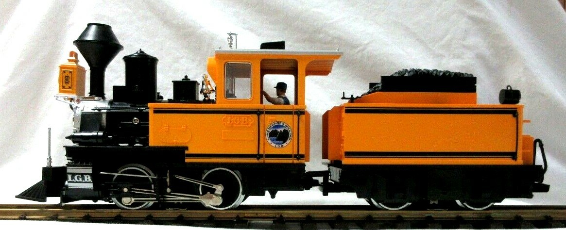 トップス LGB lgb olive TK LGB 23171 LAKE GEORGE & BOULDER 0-4-0 STEAM ENGINE w/ NEW