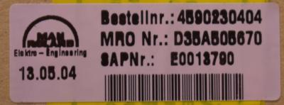 Man Roland D35A505670 Board ++ NEW ++