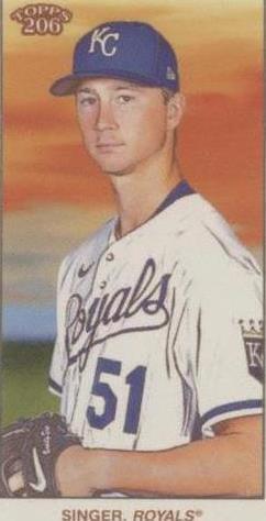 2022 Topps 206 Series 1 - Brady Singer #W1-89