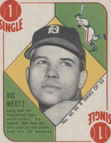 1951 Topps - Vic Wertz #40