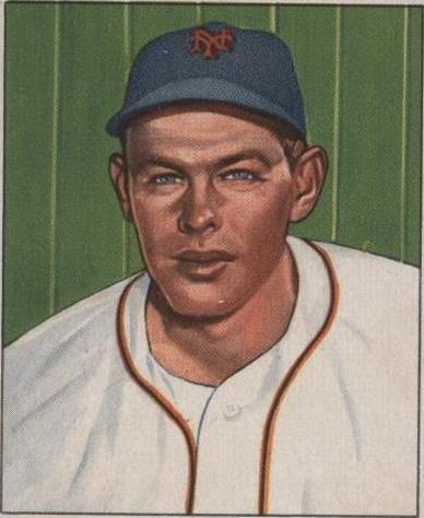 1950 Bowman - Clint Hartung #118