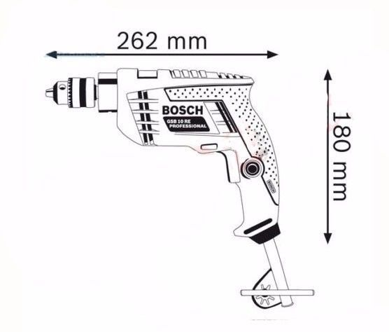 New Impact Drill Bosch GSB 501 Professional Tool  