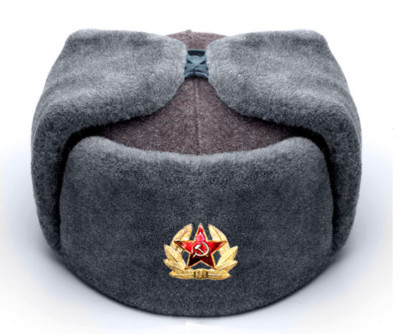 AUTHENTIC SOVIET USHANKA, USSR ARMY SOLDIER WINTER CAPS, RUSSIAN FUR HAT 54-62