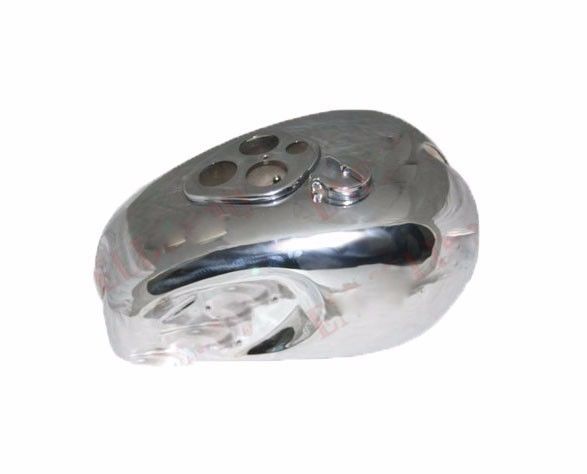 Fits For T90 Triumph 5T Speed Twin Alloy Aluminium Petrol Fuel Tank With Cap  