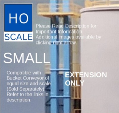 HO Scale Bucket Conveyor Expandable Grain Elevator  Custom Built