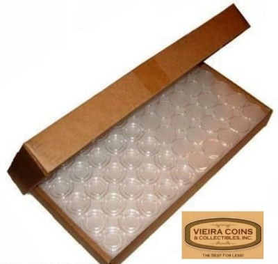 BOX OF 250 GUARDHOUSE AIRTITE  30.6mm DIRECT FIT T30  HALF DOLLAR  50C -#7824686