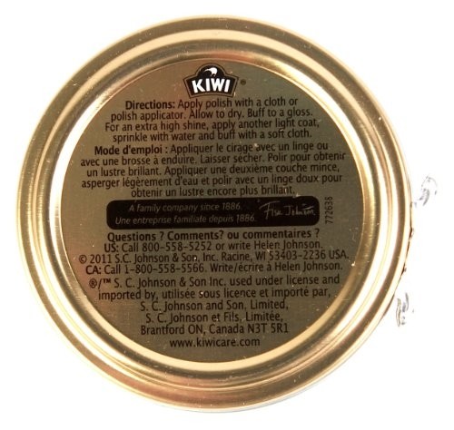 (3 Pack)Kiwi Brown Shoe Polish Paste 2.5 oz.
