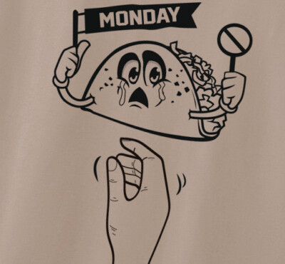 New Funny Taco Tuesday  Tshirt Monday dabbing bell el jefe motee tee shirt