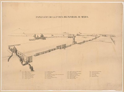 Photo:Explicacion de la 3a. vista del panorama de Mexico