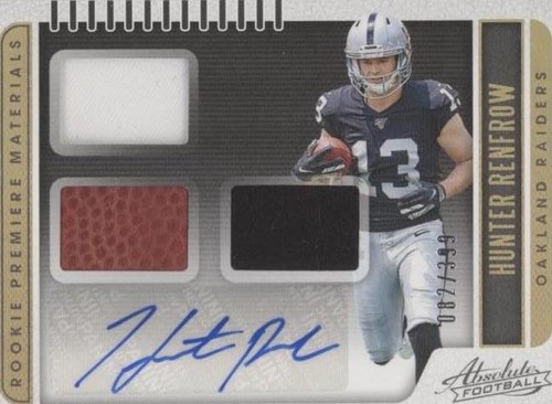 2019 Panini Absolute Hunter Renfrow #220
