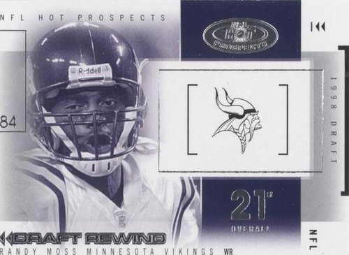 2004 Fleer Hot Prospects Randy Moss #14 DR