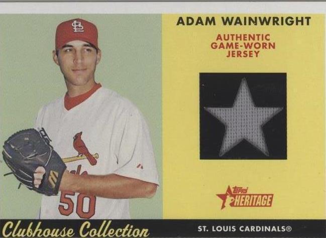 2007 Topps Heritage - Adam Wainwright #CC AW