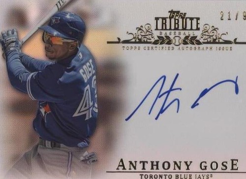 2013 Topps Tribute - Anthony Gose #TA-AG2