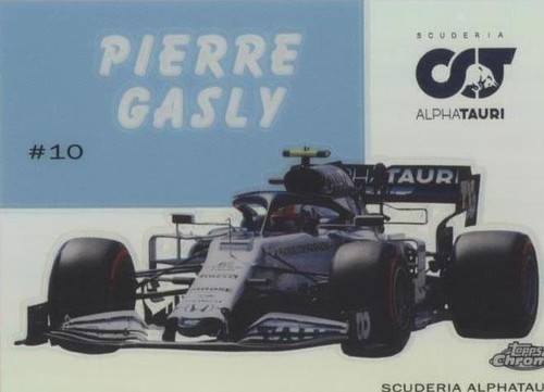 2020 Topps Chrome Formula 1 - Pierre Gasly #54W-8
