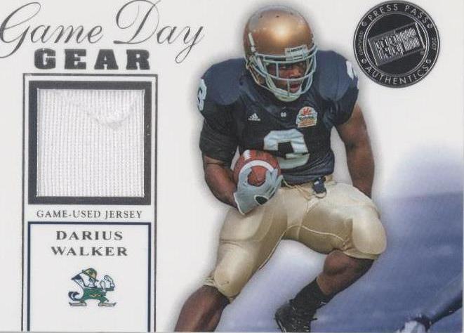 2007 Press Pass SE Darius Walker #GDG-DW1