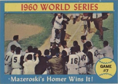1961 Topps - Bill Mazeroski #312