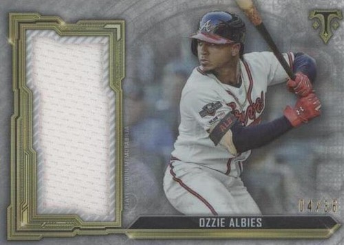 2020 Topps Triple Threads - Ozzie Albies #SJR-OA