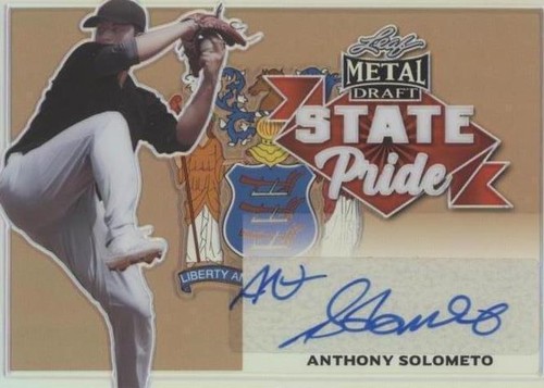 2021 Leaf Metal Draft - Anthony Solometo #SP-AS1