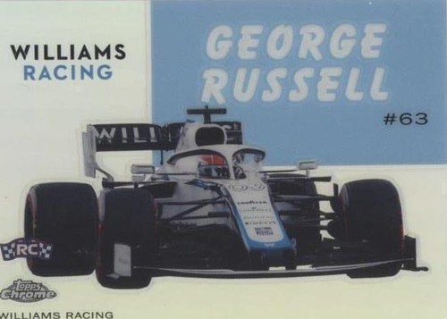 2020 Topps Chrome Formula 1 - George Russell #54W-15