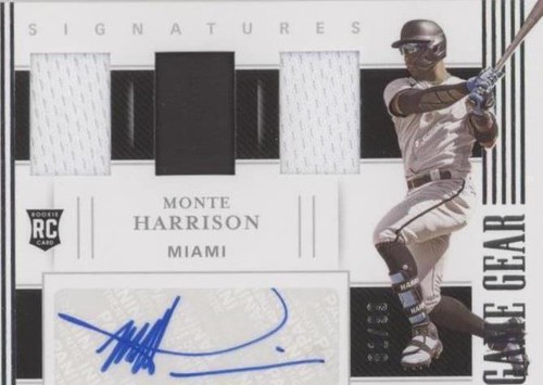 2021 Panini National Treasures - Monte Harrison #GGS-MH