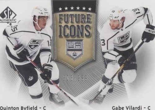 2021-22 SP Authentic - Gabe Vilardi Quinton Byfield #FI-14