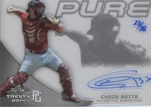 2014 Leaf Trinity - Chris Betts #PGP-CB1