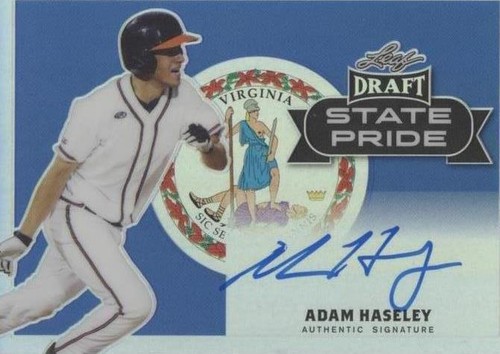 2017 Leaf Metal Draft - Adam Haseley #SP-AH1