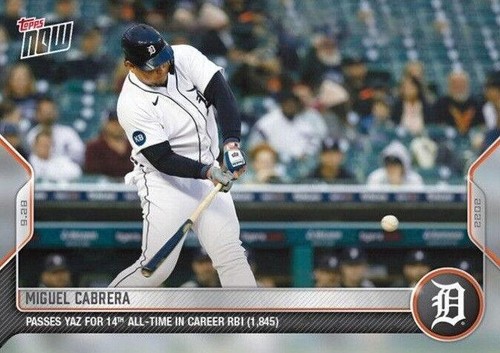 2022 Topps Now - Miguel Cabrera #973