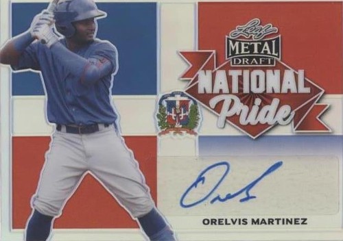 2021 Leaf Metal Draft - Orelvis Martinez #NP-OM1